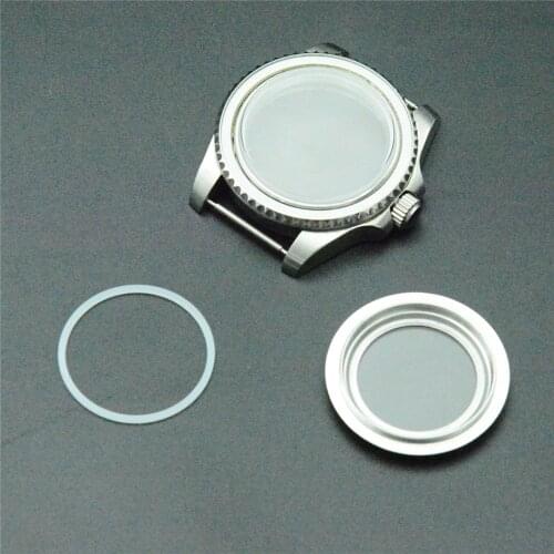 28.5MM Wristwatch Case for Mingzhu DG2813/3804 Movement Replacement 316L Steel Watch Case for NH35 NH36 Movement