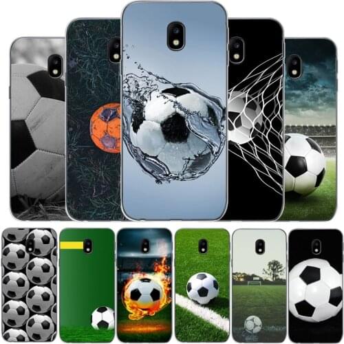 Football phone case For Samsung J3 J4 J5 J6 J7 J8 Plus 2017 2016 2018 J7MAX U.S. Edition version soft Back Cover