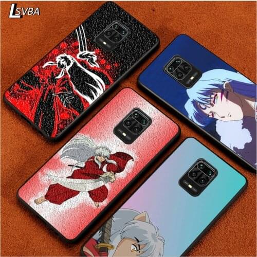 Black Soft Cover Japanese Inuya for Xiaomi Redmi Note 9 9S 8 8T 7 7S 6 5A 5 4X 4 Pro Max Prime Phone Case