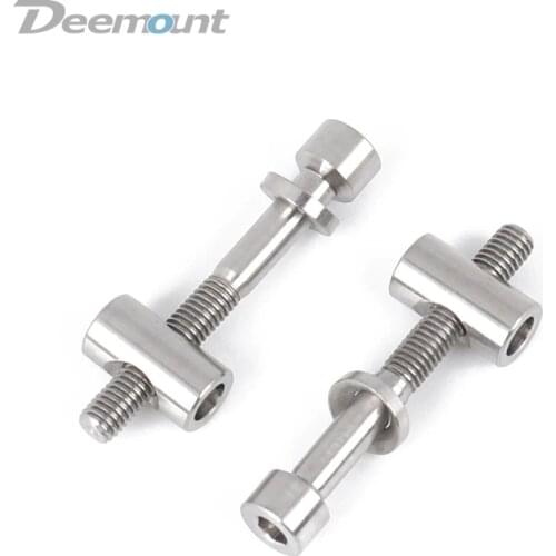 Deemount 2pcs/Lot Titanium Bolts M5x30/40 Hex Headed for Bicycle Seatpost Fastening MTB Mountain Bike Ti Parts Screws SCW-019