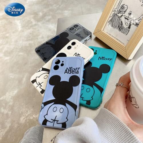 DISNEY 2021 Mickey Mouse Mickey Case for IPhone 11 Pro Xs Max iPhone SE 2020 7 8 Plus 360 Full Cover ZT0507-3