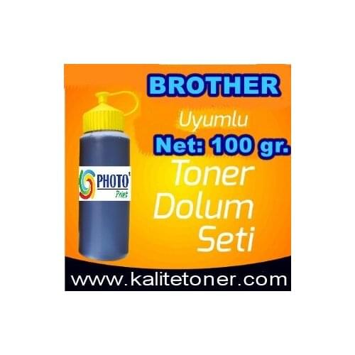 FOR BROTHER ALL MODELS COMPATIBLE BLACK TONER POWDER-100 Grams 91753216