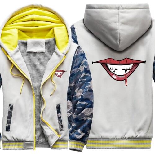 Morse Print Camouflage Mens Raglan Thicken Jackets Keep Warm Hip Hop Mans Coats Hooded Harajuku Clothing Streetwear Hipster Tops