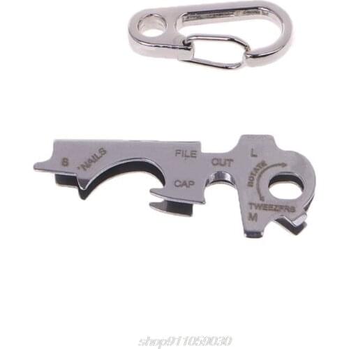 Multifunctional Survival Tool Stainless Steel TU47 True Utility Keytool Key Multi Tool Best Pocket Multitool N23 20 Dropship