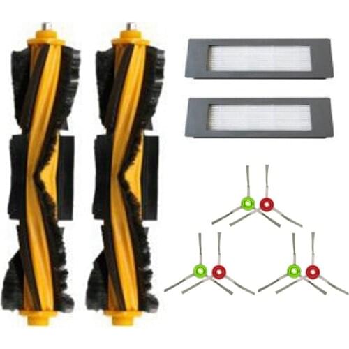 Main Side Brush Filter Kit for Ecovacs Deebot Ozmo 900 DN5G Vacuum Cleaner Parts