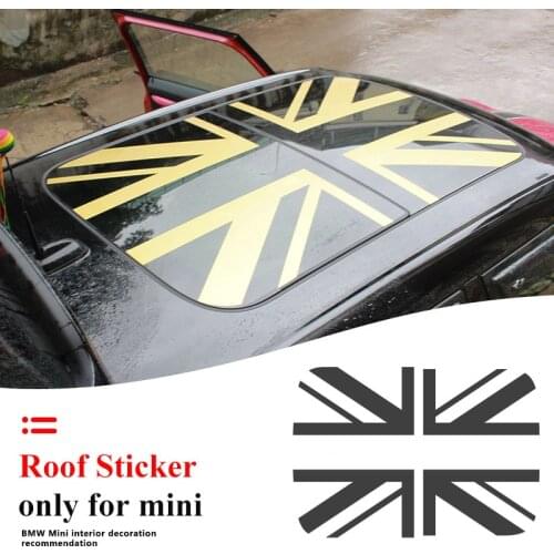Car Roof Sticker Sunroof Window Sunshade Film Decals For Mini Cooper One S JCW R50 R53 R55 R56 R60 R61 F54 F55 F60 Accessories