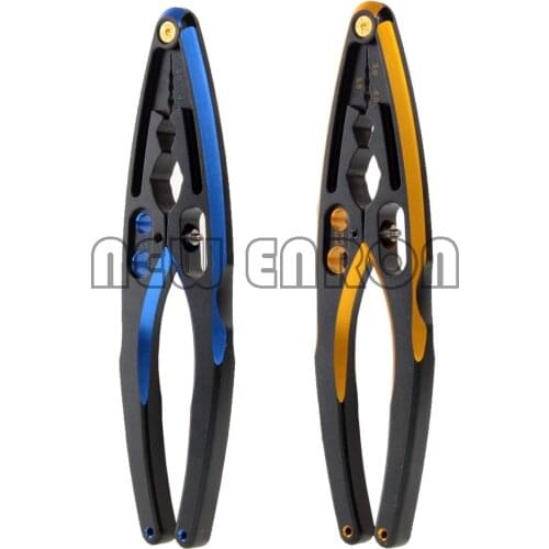 NEW ENRON RC Multi Shock Clamp Shaft Pliers Absorber Assembly Disassembly Tool Blue Yellow