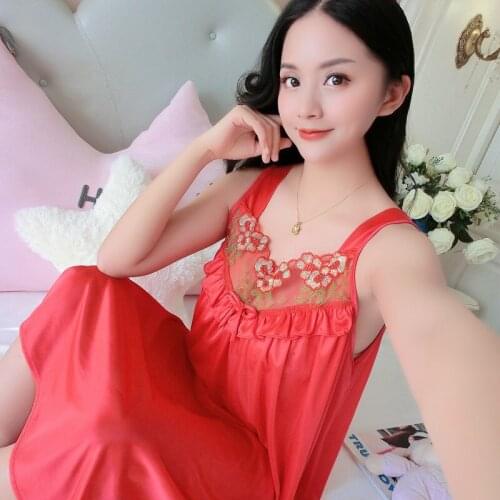 Ruffles Casual Nightgowns Sleepshirts Lace Homewear Women Sling Sleepwear Summer Lingerie Femme Oversize 4XL Home Clothing