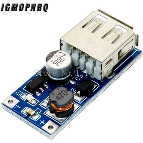 DC DC 0.9V-5V to 5V 600MA Power Bank Charger Step Up Boost Converter Supply Voltage Module USB Output Charging Circuit Board