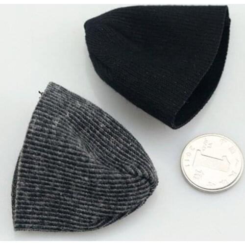 In stock 1:6 soldier cold hat hat model mens suit for big head circumference gray black two colors
