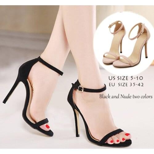 2021 Summer Pumps Sexy Sandals Shoes Crystal Women Thin High Heels Square Toe Lady Mules Zapatillas Mujer Casa Indoor Tacones De