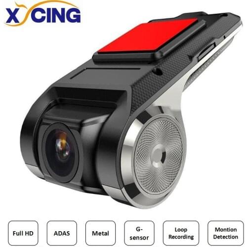XYCING DVR ADAS USB DVR Camera Mini Portable Car DVR Full HD Night Vision Dash Cam Registrator Recorder For Android System