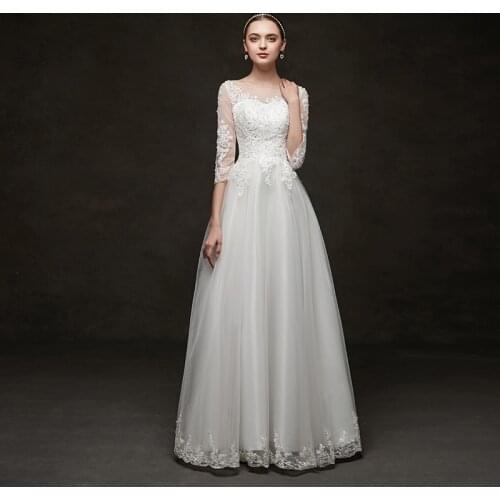 Vestidos de Fiesta 2021 Long Evening Dresses Tulle A line Formal Long Dress O Neck