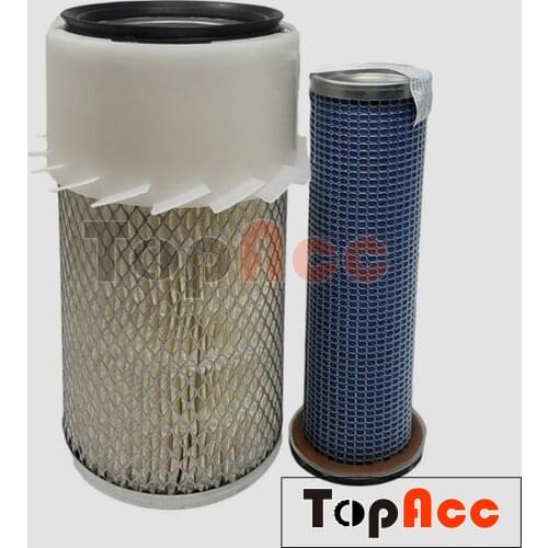1SET(Inner+Outer) 6598362 6598492 Air Filters For Bobcat 1600 2000 B300 325 231 773 S185 T140 5600 Donaldson P181052 P123160