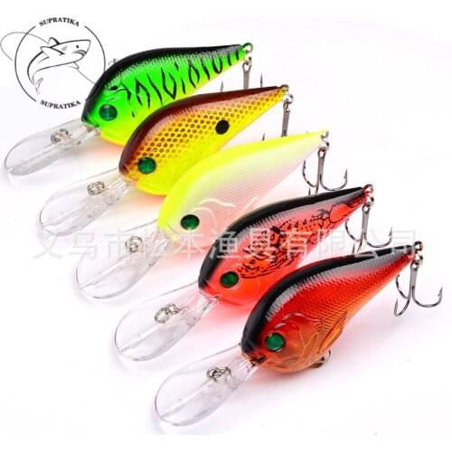 5pcs/lot Artificial Mini Crankbait Fishing Lures Hard Bait 95mm/11g Sea Fishing Top-water Wobbler Bionic Artificial Feeder Bait