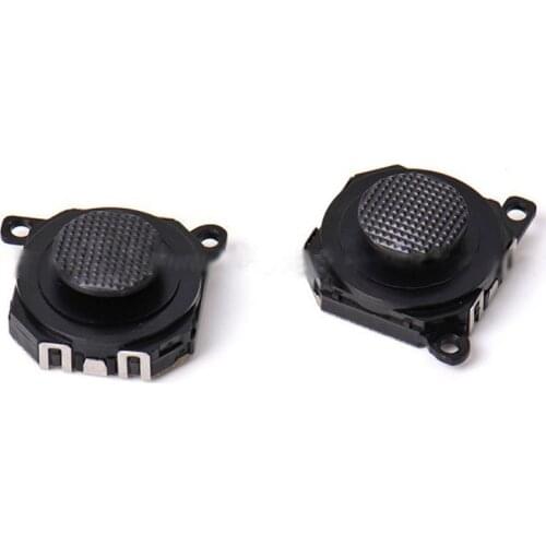 Aipinchun High Quality Black 3D Button Analog Joystick Stick Repair Part Replacement for Sony PSP 1000 PSP1000 Console