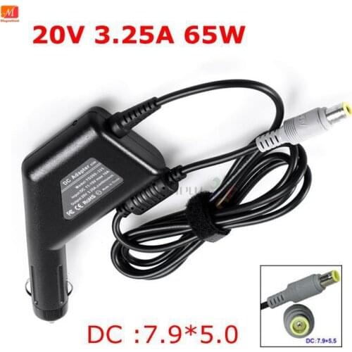DC Car power Adapter Charger For IBM/lenovo X60 X61 Z60 Z61 E420 X200 X300 T60 T61 T400 SL400 SL500 Power supply 20V 3.25A 65W