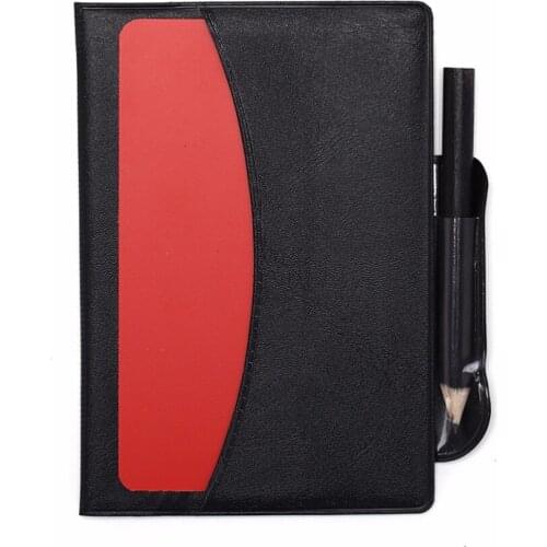 Basketball Referee Red Yellow Card Pencil Sports Notebook Personalized Sport Match Sheet Set Note Notebook
