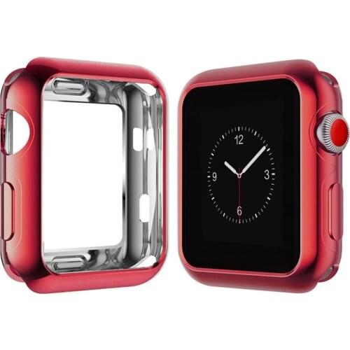 High Quality Ultra Thin Case For Apple Watch Soft TPU cover Smart Watch Protect casing For Apple Watch Series 3 2 1 38mm- 42mm