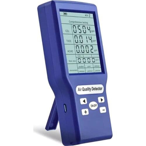 Digital CO2 Sensor PPM Meter TVOC Carbon Dioxide Air Quality Detector Analyzer 203C