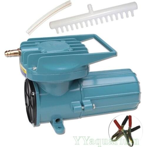 DC 6V 12V Solar Fish Pond Aerator Hydroponics Electromagnetic Driving Air Compressor Aquarium Aquaculture Oxygen MPQ Air Pumps
