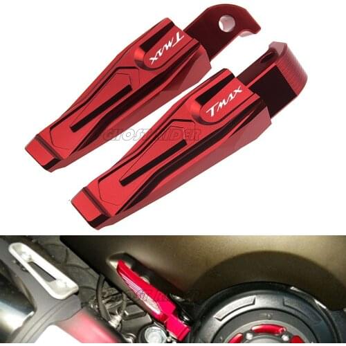For Yamaha T-MAX 530 T-MAX 500 TMAX 500 TMAX 530 NMAX 155 N-MAX 155 125 Scooter Accessories Rear Passenger Foot Peg Footrests