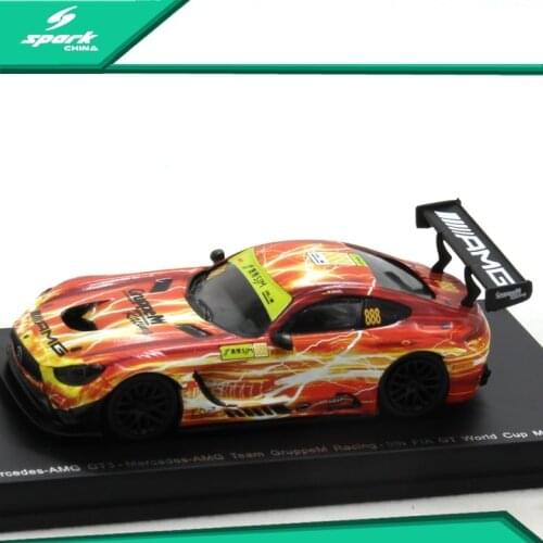 Spark 1:64 Y169 Benz AMG GT3 NO.888 9th FIA GT Macau 2019 Model Car