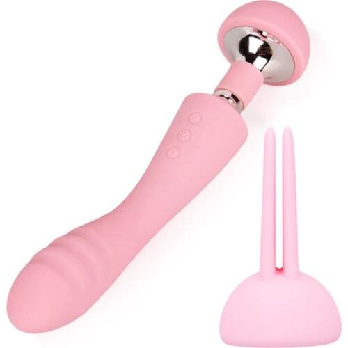 Powerful 10 Speeds Rechargeable Magic Wand Massager Vibrator Dildo Vibration Wands G-Spot Vibrator Sex Toys for Women