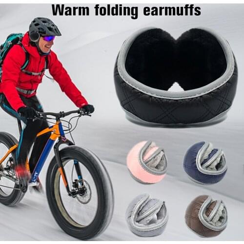 Earmuffs Winter Earmuffs Warm Men Folded Plush Earmuffs Ear Wrap Ear Covering Earmuff Warmer Apparel Accessories Protector