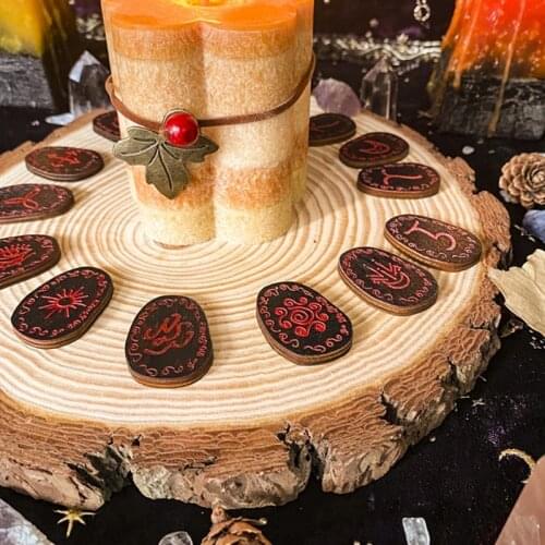 2021 New Crystal Epoxy Resin Mold Rune Divination Casting Silicone Mould DIY Crafts Plaster Soap Making Tool