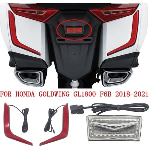 NEW For Honda Goldwing GL1800 F6B 2018-2021 2020 2019 ABS Trunk Led Reflctor Replacement Light GL 1800 Gold wing F 6 B