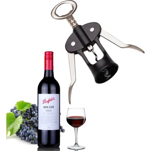 Wine Opener Plastic Bottle Openers Tools Cork Out Handle Waiter With Arms Zinc Alloy Corkscrew