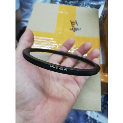 105mm-95mm 105-95mm 105 to 95 Step down Ring Filter Adapter black