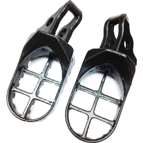 After Motorcycle Parts Motocross MX Foot Pegs For Honda CR125R 250R CRF450R CRF250R CRF250X 450X GRAY