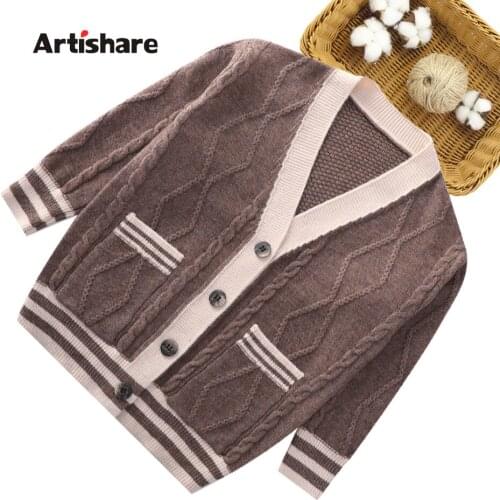 Girls Knitted Outerwear Solid Color Coat For Girls Casual Style Girls Sweater Spring Autumn Kids Clothing 6 8 10 12 14