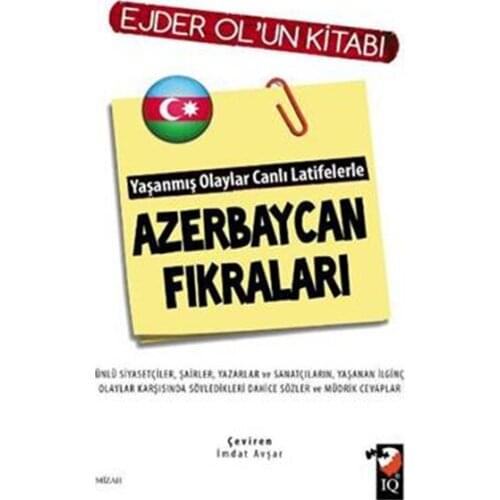 Lived Events Live Ishe Azerbaijan Fıkraları Dragon Ol IQ Culture Art Publishing (TURKISH)