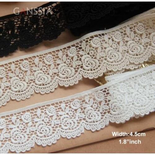 1yrd Width:4.5cm,Retrovert lace, Pure embroidery trim lace,beautiful Decoration Yarn skirt lace(ss-2021)