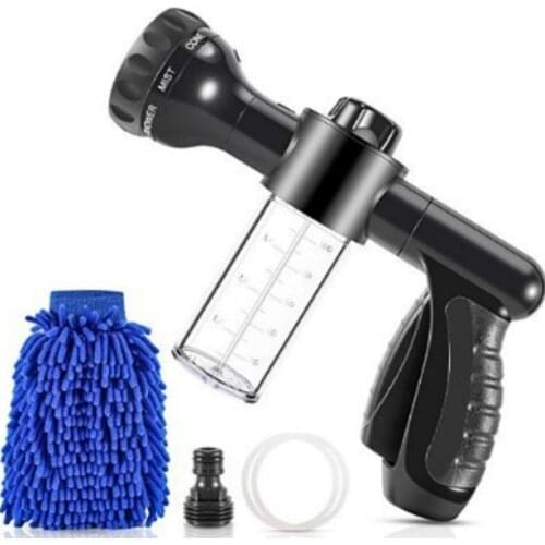 8 In 1 Garden Multi Gun Auto Foam Water Gun Car Washer Water Gun High Pressure Cleaning Car Washing Snow Foam Gun