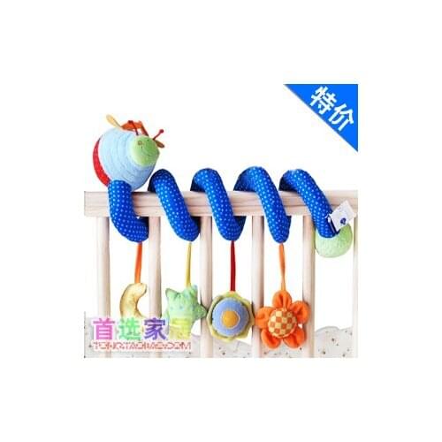 Free shipping new born baby toy for 0~12months Itslmagical baby toy car hanging bed hanging bed rattles response paper brand