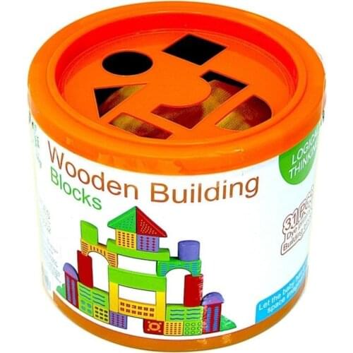 Wooden Blocks 31 Piece