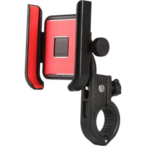 Phone Bracket Stable Rotatable Aluminum Alloy Adjustable Motorcycle Bicycle Navigation Phone Holder