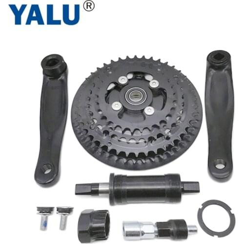 Mountain Bike Middle Drive Motor Kit Accessory BB mtb bicycle chain wheel crank set for DIY Ebike Conversion Kit