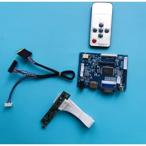 Kit Work for LTN121XL01-N03 1024x768 2AV VGA AV LED HDMI LCD Screen 40pin driver panel Controller Board remote display monitor