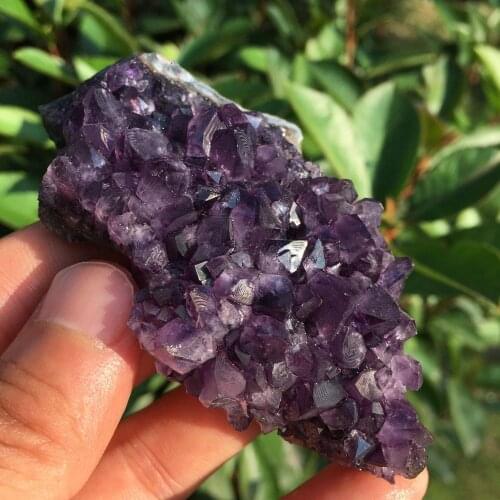 Natural Dream Amethyst Quartz Crystal Cluster Specimen Healing 80g