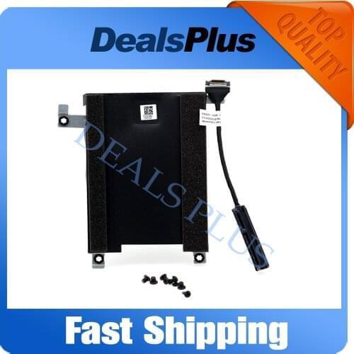 New SSD SATA Hard Drive Cable 0XY5F7 XY5F7 + 2.5" HDD Caddy Bracket 0ND8N9 ND8N9 For Dell Precision 3540 3541 M3540 M3541