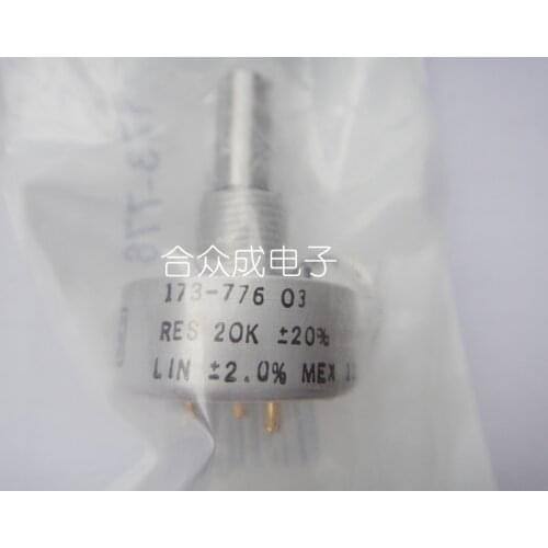 Plastic conductive potentiometer 173-776 50K 20% switch