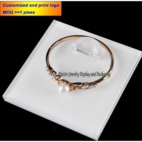 Superior Acrylic Bracelet Display Stand Anklet Organizer Jewelry Holder Necklace Showcase Rack