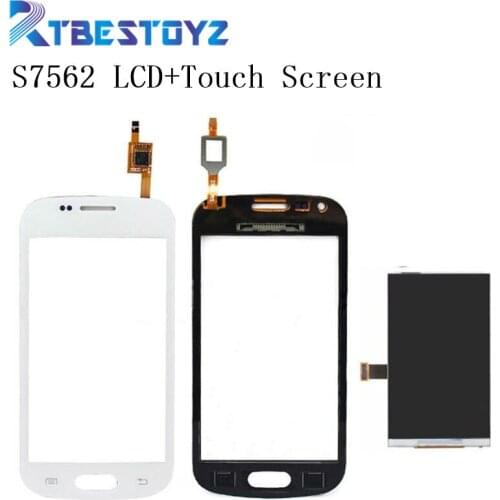 RTBESTOYZ Original LCD Display + Digitizer Touch Screen Replacement Parts For Samsung Galaxy Trend Duos S7562 S7560