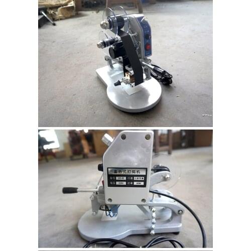 Manual Hot Stamping Coding Printer Machine
