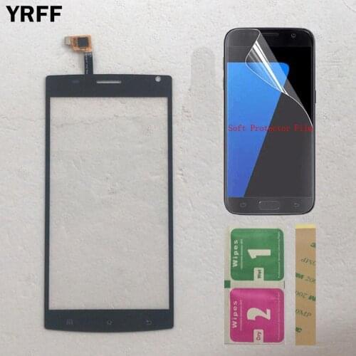 Touch Screen For MegaFon Login MFLoginPh Touch Screen Digitizer Panel Sensor TOPSUN_G5247_A1 Touchscreen Protector Film